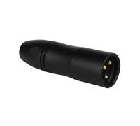 Fowecry 3.5mm TRS Female Socket to Male XLR Balanced Adapter, Audio Adapter Phantom Power is Converted to 3-5V Plug-in Power Spare Parts