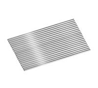 Fowecry 50pcs Blocking Board Pins,Stainless Steel Rod Pins for Blocking Crochet,3mm for 6-Inch Length, Crochet Pegs Easy Install Easy to Use