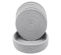 Fowecry 7 Inch Trivets for Hot Dishes Multifunctional Hot Pads Hot Pots and Pans, for Table A