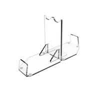 Fowecry Acrylic Lightsaber Hilt Stand - Desktop Double-Bladed Lightsaber Display Holder