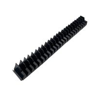 Fowecry Tool Spanner Storage Organiser Black Tool Modular Slotted Organizer 1Pcs Set (Black)