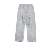 Foweknow Rehabilitation Trousers Men's Side Opening Open Leg Patient Care Trousers Fracture Patients Velcro Easy to Put On Casual Trousers Tear-Off Trousers Loose Casual Sportswear Chino Trousers,