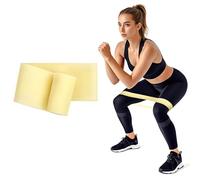Foweroty Silicone Resistance Bands - Pilates & Yoga Equipment for Workout, Stretching with Fitness Straps, Durable Exercise Bands for Strength Training (Single Pack)