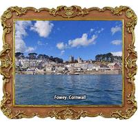 Fowey Cornwall UK Refrigerator Magnets Tourist Souvenir Fridge Decoration Magnet