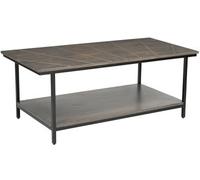 Fowey Dark Brown Mango Wood Coffee Table