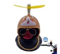 Fowl Car Accessories DIY Propeller Hat Rubber Fowl Dashboard Accessories