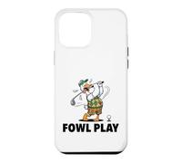 Fowl Play Funny Duck Goose Golfer Father’s Day Case for iPhone 12 Pro Max