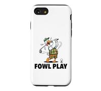 Fowl Play Funny Duck Goose Golfer Father’s Day Case for iPhone SE (2020) / 7/8