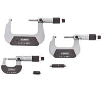 Fowler Economy Vernier Micrometer Set, 0-3