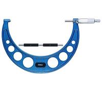 Fowler Full Warranty Series Outside Inch Micrometer, 52-240-008-1, Ratchet Stop Thimble, 7-8" Measuring Range, 0.0001" Graduation