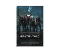 FOWNJCIA Left 4 Dead Game Poster Poster Decorative Painting Canvas Wall Posters And Art Picture Print Modern Family Bedroom Decor Posters 12x18inch(30x45cm)