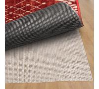 fowong Anti Slip Rug Underlay, 100 x 200cm Large Rug Pads for Wooden Floors, Multipurpose Control Underlay Gripper For Home, Office, Car, Pallet, Drawer Liners - White