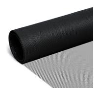fowong Fly Screens for Windows - 120 x 250cm Black Polyester Insect Mesh (2-Pack) | Mosquito & Bug Proof Window Screen | High Airflow Ventilation for Windows & Doors