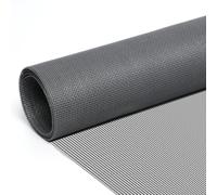 fowong Fly Screens for Windows - 120 x 250cm Grey Polyester Insect Mesh (2-Pack) | Mosquito & Bug Proof Window Screen | High Airflow Ventilation for Windows & Doors