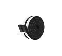 fowong Thick High Density Foam Tape 25mm(W) x 20mm(T) Weather Stripping Window Door Draught Excluder Car Wall Foam Protector Tape 2 Rolls of 2M Long