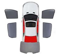 FOWURB Car Side Window Sun Shade for Ford Ranger 2023-2025, Car Sun Shades Car Window SunShade UV Protection Curtain Sun Shade Visor Net Mesh,D/Wholecar 5pieces