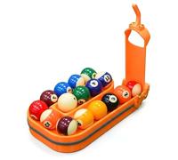 Fowuyeep 3D Printed Pool Ball Rack,Billiards & Snooker Training Tool,for Consistent Practice, Creates Perfect Triangle in Seconds,Includes Maintenance Kit (Screwdriver/Rubber Bands)