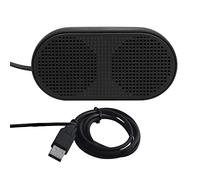 Fowybe Computer Speakers for Desktop - PC Notebook Laptop USB 2 Channels 3D Loudspeaker, Mini External Desk Speaker for Laptop, Notebook with Microphone