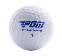 Fowybe Double Layer Golf Practice Balls | 1pcs Golf Practice Balls,Golf Balls Training Putter Assist Accessory, for Beginners, High Obstacle Golfers with Slower Swing Speeds (42.6mm, White)