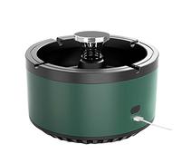 Fowybe Electronic Smart Ashtray | Multi-grade Smart Ashtray with Purifying The Air - USB Rechargeable Smoke Grabber Ash Tray for Indoor Outdoor Car, Great for Smoker