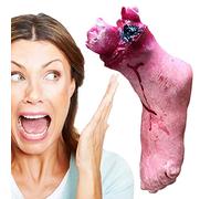 Fowybe Severed Hand Dog Toy,Human Arm Hands Bloody Dead Body Parts - Scary Fake Severed Hand Broken Body Parts Fun to the Party with Realistic Appearance