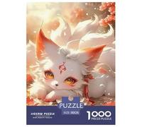 Fox, 1000-piece Jigsaw, Calming Yet Stimulating Indoor Activity, Perfect for Keepsakes Or Gallery Walls, Suitable for Ages 8+, 38x26cm/1000pcs