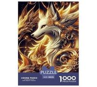 Fox, 1000-piece Jigsaw, Calming Yet Stimulating Indoor Activity, Perfect for Keepsakes Or Gallery Walls, Suitable for Ages 8+, 38x26cm/1000pcs