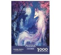 Fox 1000 Piece Jigsaw Puzzle For Adults Family Challenge Toys Stress Relief Puzzle Cultivate The Spirit of Teamwork for Family Decorations 38x26cm/1000pcs