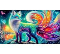 fox 1000 Pieces Jigsaw Puzzles for Adults Educational Games Jigsaw Puzzle Home Decoration for Adults and Kids Age 12 Years Up 38x26cm/1000pcs
