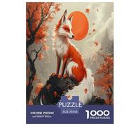 Fox 1000 Pieces Jigsaw Puzzles For Adults Educational Games Stress Relieving Entertainment Cultivate The Spirit of Teamwork for The Whole for Women, Gifts for Men 70x50cm/1000pcs