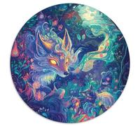 Fox 1000 Pieces Jigsaw Puzzles For Adults Educational Games Stress Relieving Entertainment Cultivate The Spirit of Teamwork For Adults Gifts 1000pcs (67.5x67.5cm)