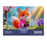 Fox 1000 Pieces Premium Jigsaw Animal for Adults Quirky, Abstract Design, Home Decoration, Educational, Challenging 70x50cm/1000pcs