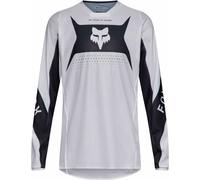 FOX 180 Air Taper Motocross Jersey, black-white, size M for Men