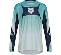 FOX 180 Air Taper Motocross Jersey, turquoise-blue, size S for Men