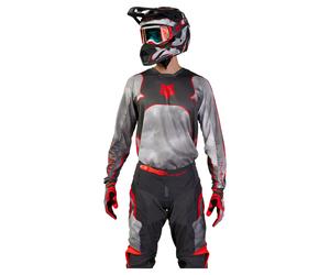 FOX 180 Atlas MX Jersey M men Grey/Red, M