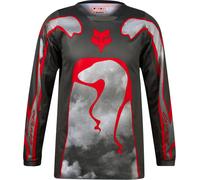 FOX 180 Atlas Youth Motocross Jersey, grey/red, size YXL