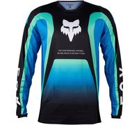 FOX 180 Ballast Motocross Jersey, black/blue, size XXL