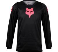 FOX 180 Blackout 2023 Girls Motocross Jersey, black-pink, size M