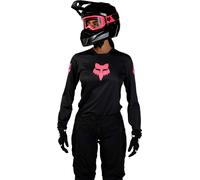 Fox Racing Wmns Blackout Jersey, Windbreaker, Women's, Black, S