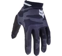FOX 180 Bnkr Motocross Gloves, black/grey, size S