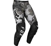 FOX 180 BNKR Motocross Pants, black camouflage, size 28