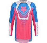 FOX 180 Collect Motocross Jersey, black-pink, size L for Men