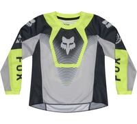FOX 180 Collect Kids Motocross Jersey, black-grey-yellow, size S