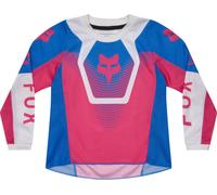 FOX 180 Collect Kids Motocross Jersey, pink/blue, size K-M