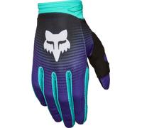 FOX 180 Collect Motocross Gloves, black/purple, size 2XL