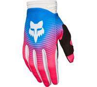 FOX 180 Collect Motocross Gloves, pink-blue, size L for Men