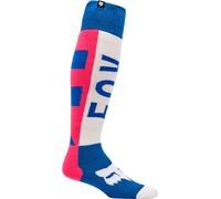 FOX 180 Collect Motocross Socks, pink-blue, size L for Men