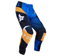 FOX 180 Collect Motocross Pants, blue/yellow, size 30