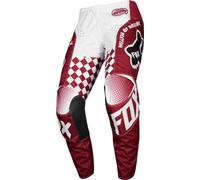 FOX 180 CZAR Motocross Pants, red, size 32 for Men