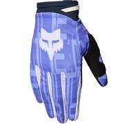 FOX 180 Diffuse Special Edition Motocross Gloves, purple/white, size L